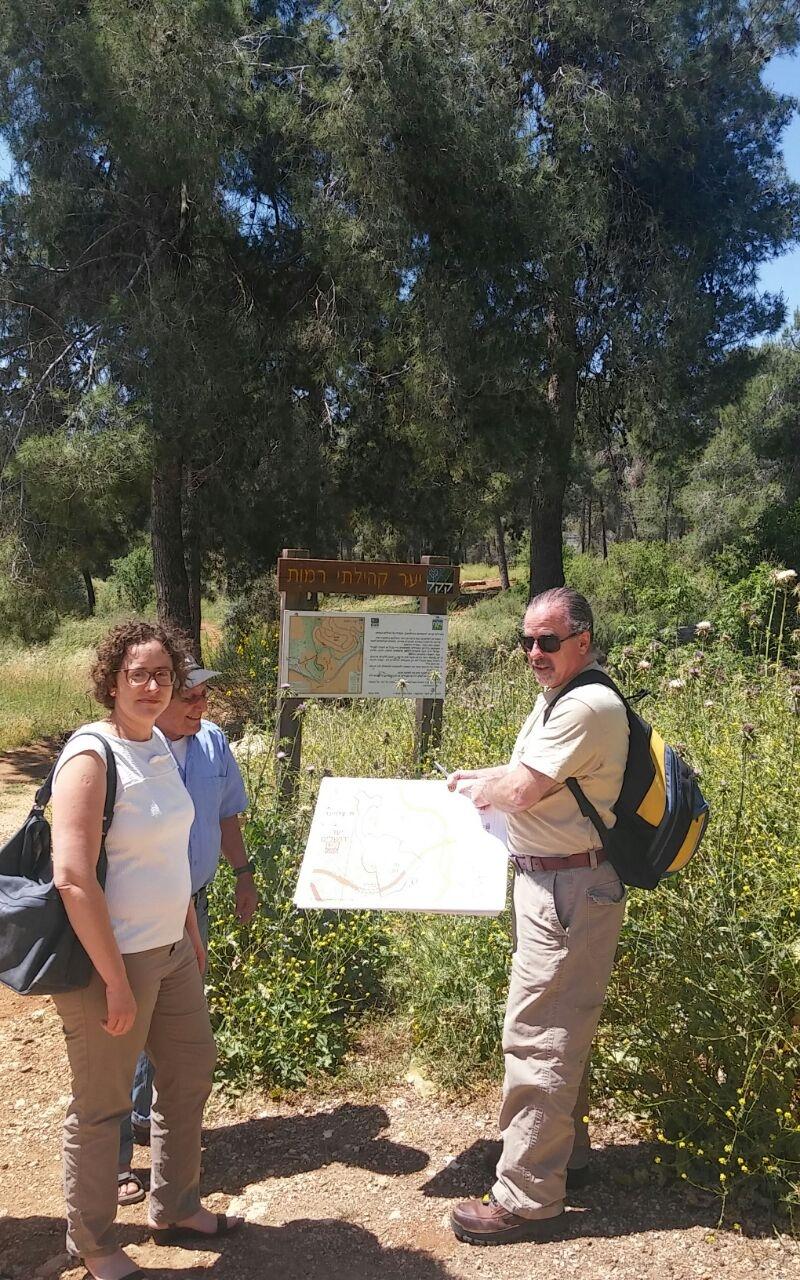 ח"כ יעל כהן פארן בסיור במצפה נפתוח