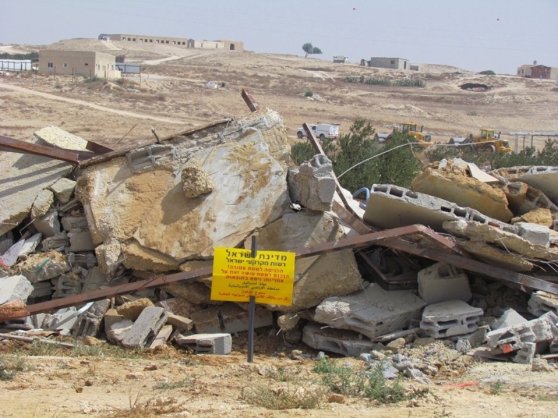 פינוי מבנה מגורים שהוקם ע"י מסיגי גבול ללא היתר ובניגוד לחוק בישוב כסייפה