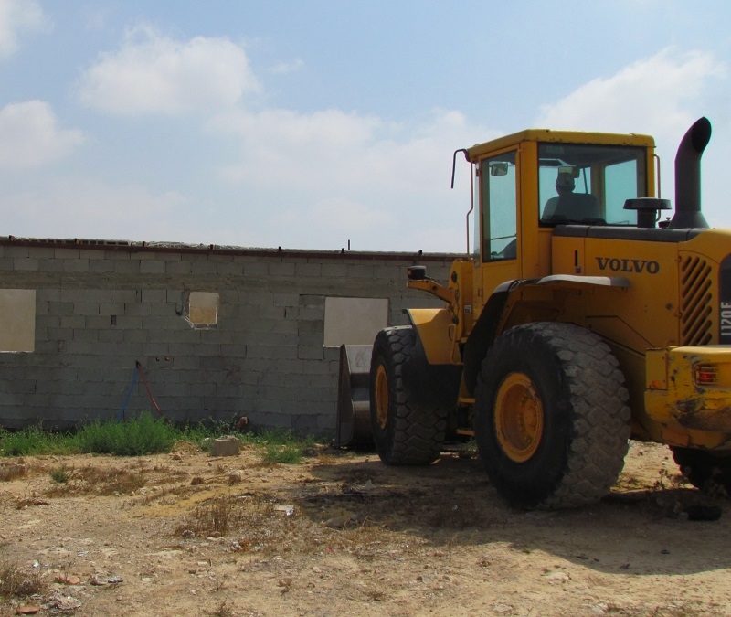 במסגרת מבצע אכיפה מיוחד כנגד תופעת הפלישה למקרקעי ציבור והבנייה הבלתי חוקית בנגב נהרסו ופונו 16 מבנים וניסיונות פלישה בלתי חוקיים