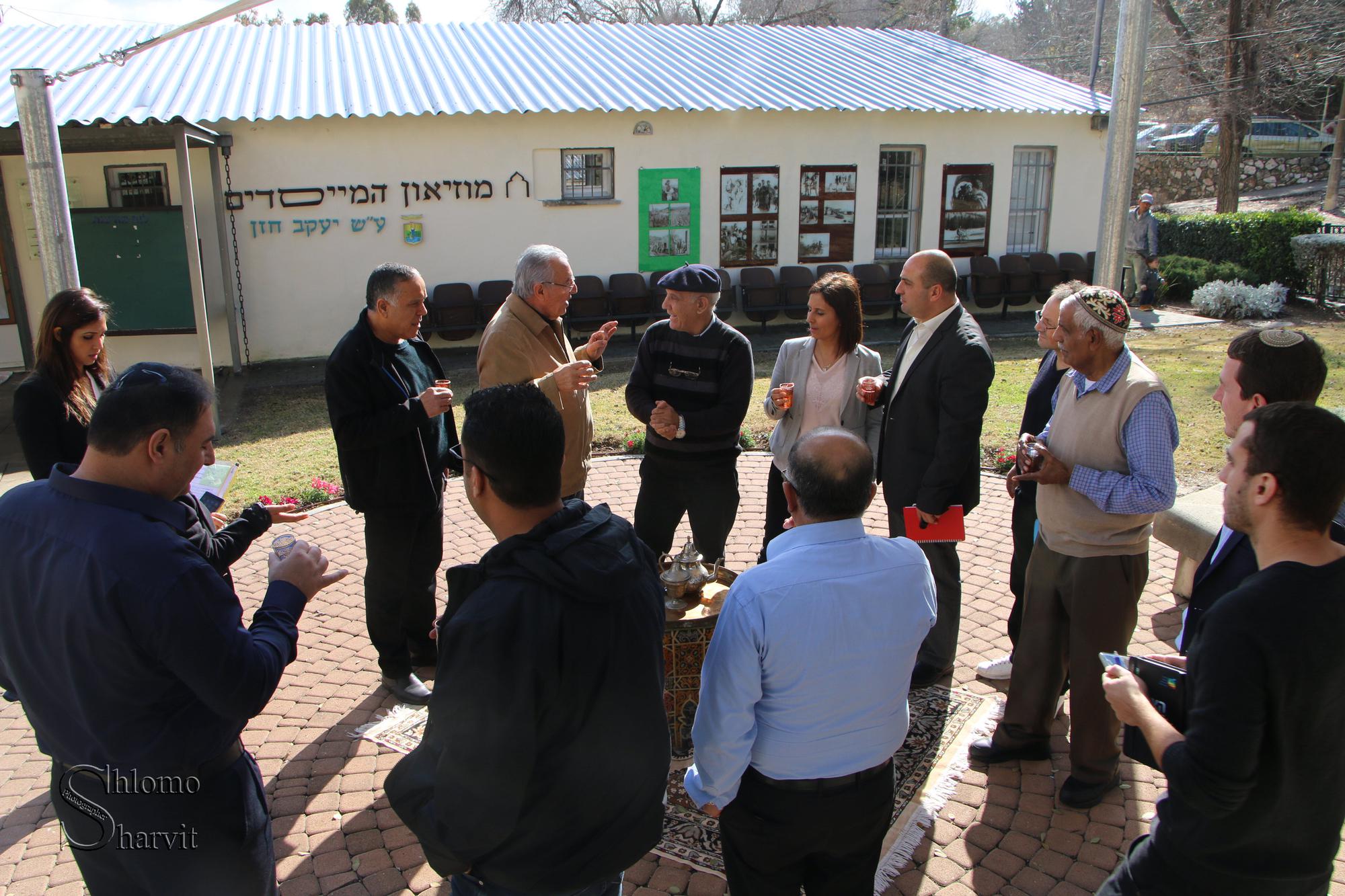 השרה לשוויון חברתי, גילה גמליאל, בביקור עבודה במעלות תרשיחא 