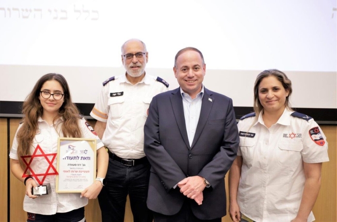 מצטיינת מרחב ירדן במד
