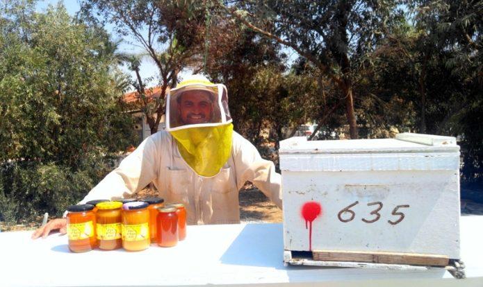 אוטובוס הדבש BEEBAR, מכוורת מרדכי גולן, מושב גילת. צילום: גל גולן