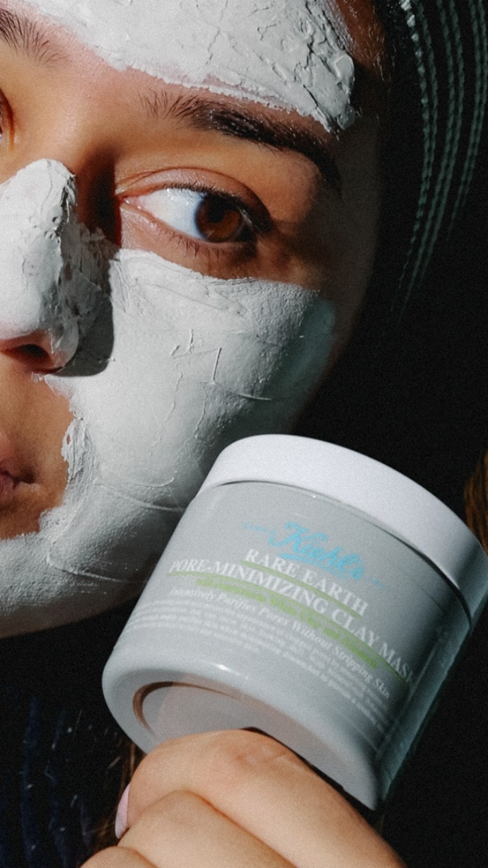מסכת החימר Rare Earth Pore-Minimizing. צילום: יח