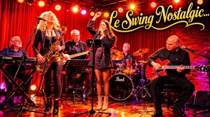 להקת LE SWING NOSTALGIC. צילום: יח"צ