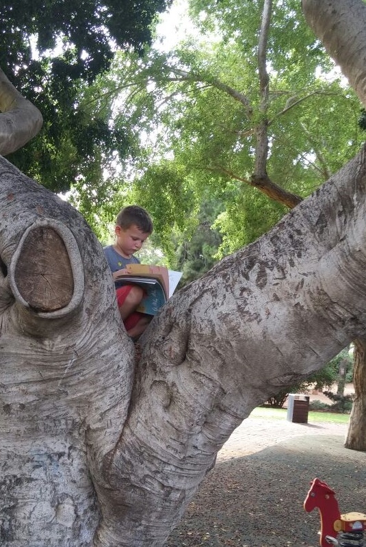 קוראים גם בחיק הטבע בהרצליה הצעירה