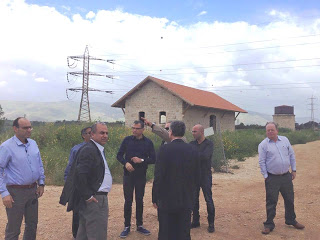 ראש העיר בית שאן רפאל בן שטרית סייר השבוע במסוף המטענים של רכבת ישראל