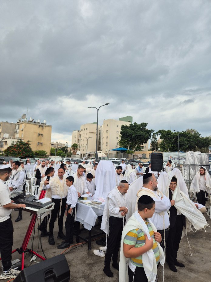 מעמד ברכת הכהנים המרכזית באשקלון | צילום: יח"צ