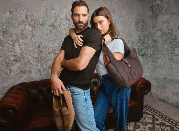 גל גברעם וגיל זגורי על סט הצילומים לניין ווסט | צילום: שי תמיר