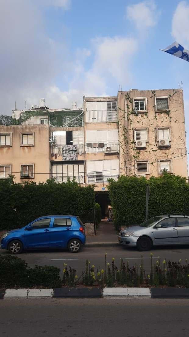 הבניינים הקיימים ברחוב זלמן שניאור בראשון לציון, שייהרסו במסגרת הפרויקט | צילום: שי שחר