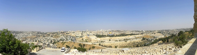 ירושלים עם ילדים: מבט על העיר העתיקה מהר הזיתים