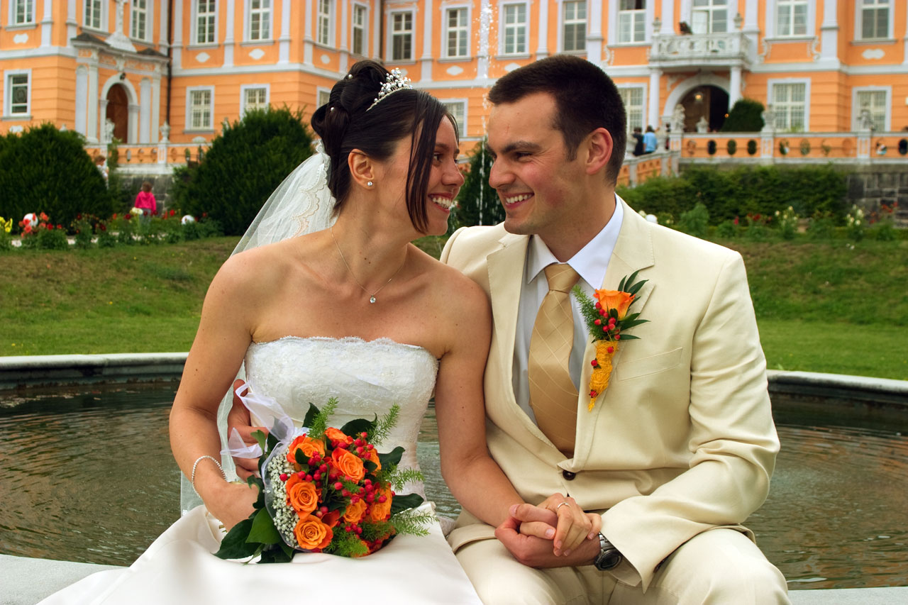 bride and groom