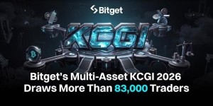 KCGI 2026 של Bitget: יותר מ-83,000 סוחרים ב-320 קבוצות גרפיקה: KCGI 2026 של Bitget | צילום: Bitget