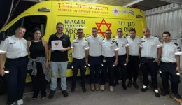 התעוררה מקולות חרחור והצילה את בעלה: קובי מכפר יונה חזר לחיים קובי ואורטל כהן עם צוותי מד