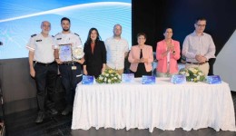 נפצעו קשה וחזרו להציל חיים: שני מתנדבי מד"א קיבלו את מגן שר הבריאות טקס הענקת מגן שר הבריאות להתנדבות במערכת הבריאות | צילום: אלירן אסייג