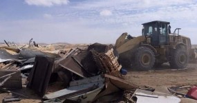 רמ"י פינתה כ-170 מבנים בנגב: מאות דונמים הושבו למדינה מבצע האכיפה של רשות מקרקעי ישראל באזור אל מיסק שבמישור רותם | צילום: רשות מקרקעי ישראל