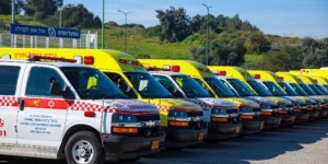 מאות בני ובנות שירות לאומי חדשים החלו את התנדבותם במגן דוד אדום אמבולנסים וניידות טיפול נמרץ של מגן דוד אדום. צילום: איתמר כרמון