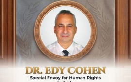 ד"ר אדי כהן מונה לשליח מיוחד של התנועה האברהמית: קול אמין למען מיעוטי סוריה ד