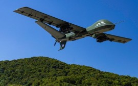 Mojave: המל"ט הראשון שנחת והמריא משדה קרב מדומה ה-Mojave STOL במהלך ההדגמה בדרום קוריאה | צילום: צילום: GA-ASI