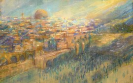 "ירושלים בנשמתי": תערוכת היחיד הראשונה בישראל של ברברה היינס מתוך התערוכה