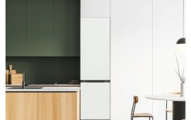 מקרר שנעלם בתוך הארונות: LG משיקה סדרת קו הארונות סדרת מקררי קו הארונות של LG, שנועדה להיטמע בחזית המטבח. צילום: יח״צ | צילום: יח״צ