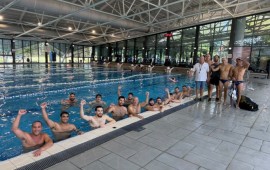 לראשונה בישראל: כדורמים לפצועי צה"ל בבריכת בית הלוחם בת"א אימון כדורמים לפצועי ונכי צה