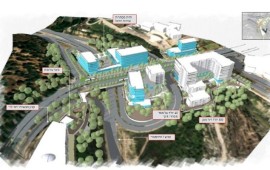 מבשרת ציון: הופקדה תוכנית ל-200 דירות ו-300 יח"ד לדיור מיוחד הדמיית מתחם המגורים והתעסוקה המתוכנן במחלף הראל במבשרת ציון | צילום: כהן-וינד ושות' אדריכלות ותכנון ערים