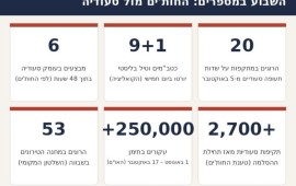 "המרחב האווירי של סעודיה אינו בטוח": החות'ים תוקפים בעומק אינפוגרפיקה: השבוע במספרים – החות'ים מול סעודיה | צילום: The Pulse