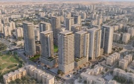 מתחם "ילדי טהרן" בבאר שבע: כ-4,000 דירות על 60 דונם הדמיה אווירית של מתחם