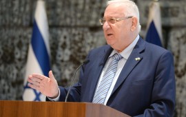 ריבלין: "הלילה עברה טורקיה התקפה נוספת שמקורה בטרור" הנשיא ריבלין. צילום: מארק ניימן/לע