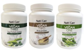 אבקות חלבון לצמחונים וטבעונים - להשלמה תזונתית בתפריט היומי (צילום: חברת מרשל)