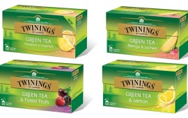 חדש: סדרת תה ירוק בטעמי פירות של חברת TWININGS האנגלית חדש: סדרת תה ירוק בטעמי פירות של חברת TWININGS האנגלית