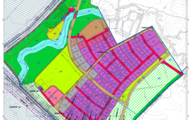 התכנית שקידמה רשות מקרקעי ישראל לתעסוקה – רביע מזרחי באזור התעשיה צומת שוקת- אושרה בוועדה המחוזית לתכנון ולבנייה מחוז הדרום תשריט התוכנית. קרדיט גלור תכנון ואדריכלות בע