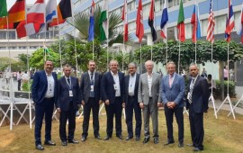 נשיא בורסת היהלומים הישראלית יורם דבש יעמוד בראש ועדה שתקדם פרויקטים אסטרטגיים לקידום הענף כנס פדרציית היהלומים העולמית (צילום: יחצ)