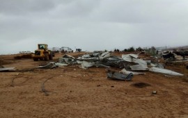 מבצע אכיפה בנגב: רשות מקרקעי ישראל וגורמי אכיפה פעלו לפינוי 20 פלישות בלתי חוקיות לאדמות המדינה פינוי במסגרת מבצע אכיפה בנגב (צילום: רשות מקרקעי ישראל)