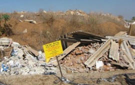 פונו 19 פלישות לאדמות מדינה בנגב על ידי רשות מקרקעי ישראל צילום: רשות מקרקעי ישראל