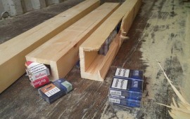 בלדר סיגריות מתוחכם ניסה להבריח כ- 100,000 חפיסות סיגריות עלייה בניסיונות ההברחה בחיפה