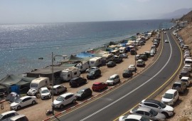בפסח הקרוב: תישאר רצועת החוף הדרומי של אילת פנויה לרוחצים וצוללים בפסח הקרוב ייהנו הרוחצים והצוללים מרצועת חוף פנויה