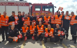 נלחמים לא רק בשריפות: לוחמי האש נאמנים לחיים צילום: אורון דמרי כיבוי אש