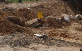 מתחם נופש שהוקם ללא היתר על אדמות מדינה בחוף אשקלון פונה על ידי רמ"י צילום אילוסטרציה: רשות מקרקעי ישראל