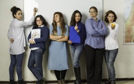 "רק בהצבעה" -הצגה חדשה: הקשר בין מערכת החינוך לחירות המחשבה צילום: רונן גולדמן