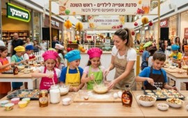ספטמבר מתוק ויצירתי: סדנאות, מופעים והצגת סוכות לכל המשפחה בעופר קניותר – בכניסה חופשית פעילויות וסדנאות לילדים בעופר קניותר בספטמבר. צילום: יח
