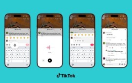 טיקטוק משיקה תגובות קוליות, סקרים בזמן אמת וקרוסלת תמונות באזור התגובות תגובות קוליות בטיקטוק: הקלטה של עד 60 שניות מתחת לסרטון. צילום: טיקטוק