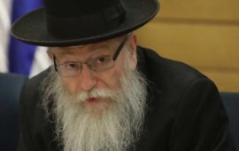 חוק תיירות רפואית עבר בקריאה ראשונה - לא על חשבון המטופל הישראלי שר הבריאות יעקב ליצמן. צילום: איציק הררי