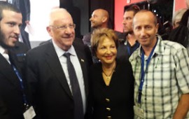 נשיא המדינה העניק את פרס אות המופת החברתי להתנדבות לאומי לאמתי קורן, מנכ"ל כל זכות