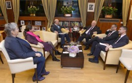 מזכ''ל ה OECD לריבלין: סמכו על ה- OECD שיוסיף לעבוד לצדכם נשיא המדינה ורעייתו ערכו הערב ארוחת ערב לכבוד מזכ