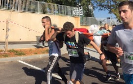 חולון: חניכי קורס ההכנה לצה''ל מתכוננים ל''מסע כומתה'' צילום: בר סופר