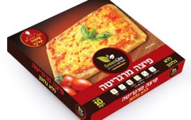 שוק המוצרים ללא גלוטן גדל בשנת 2015 בלמעלה מ- 27% פיצה מרגריטה ללא גלוטן של חברת