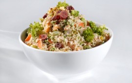 מתכון בריא: סלט קוסקוס מלא וברוקולי kuskusbrokoly