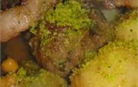 מתכון: קציצות טלה בעלי מנגולד, חומוס וארטישוק ירושלמי