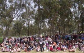 מגידו: אלפים הפגינו נגד הקמת שדה התעופה הבינ"ל